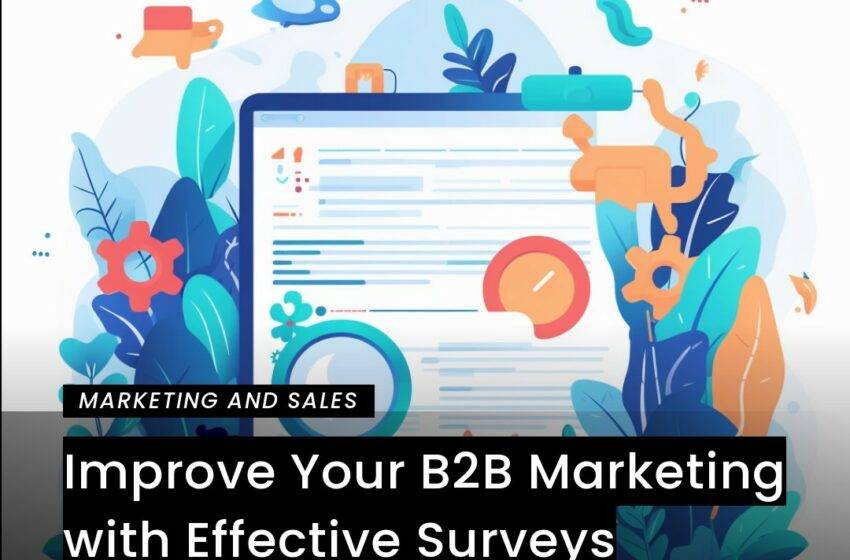  Improve Your B2B Marketing with Effective Surveys