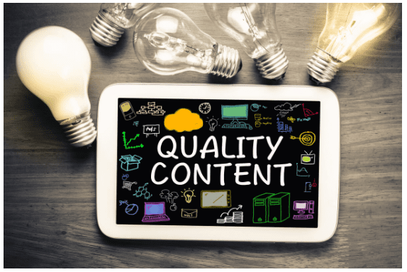 Creating high-quality, informative content that provides value to your target audience